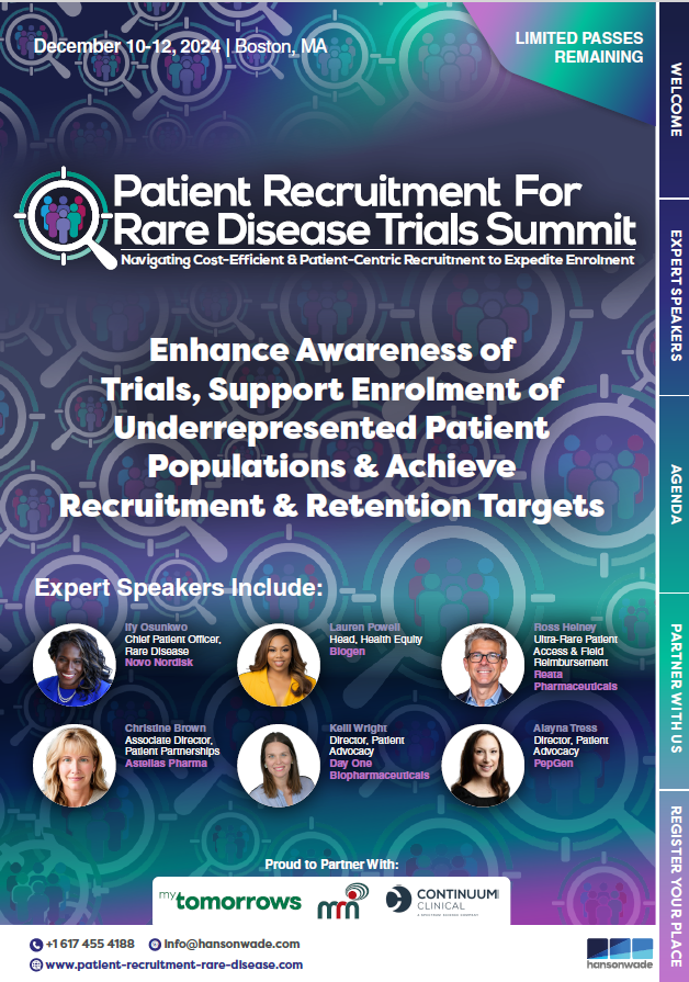 Patient Recruitment in Rare Diseases Summit